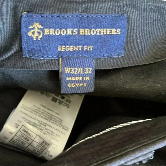 Brooks Brothers charcoal grey wool blend explorer Madison 40 L 32x32 regent fit - Picture 9 of 10